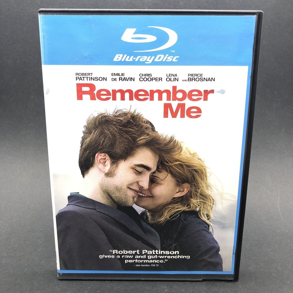 Remember ME Blu-ray Disc Movie Robert Pattinson Pierce Brosnan Lena Olin